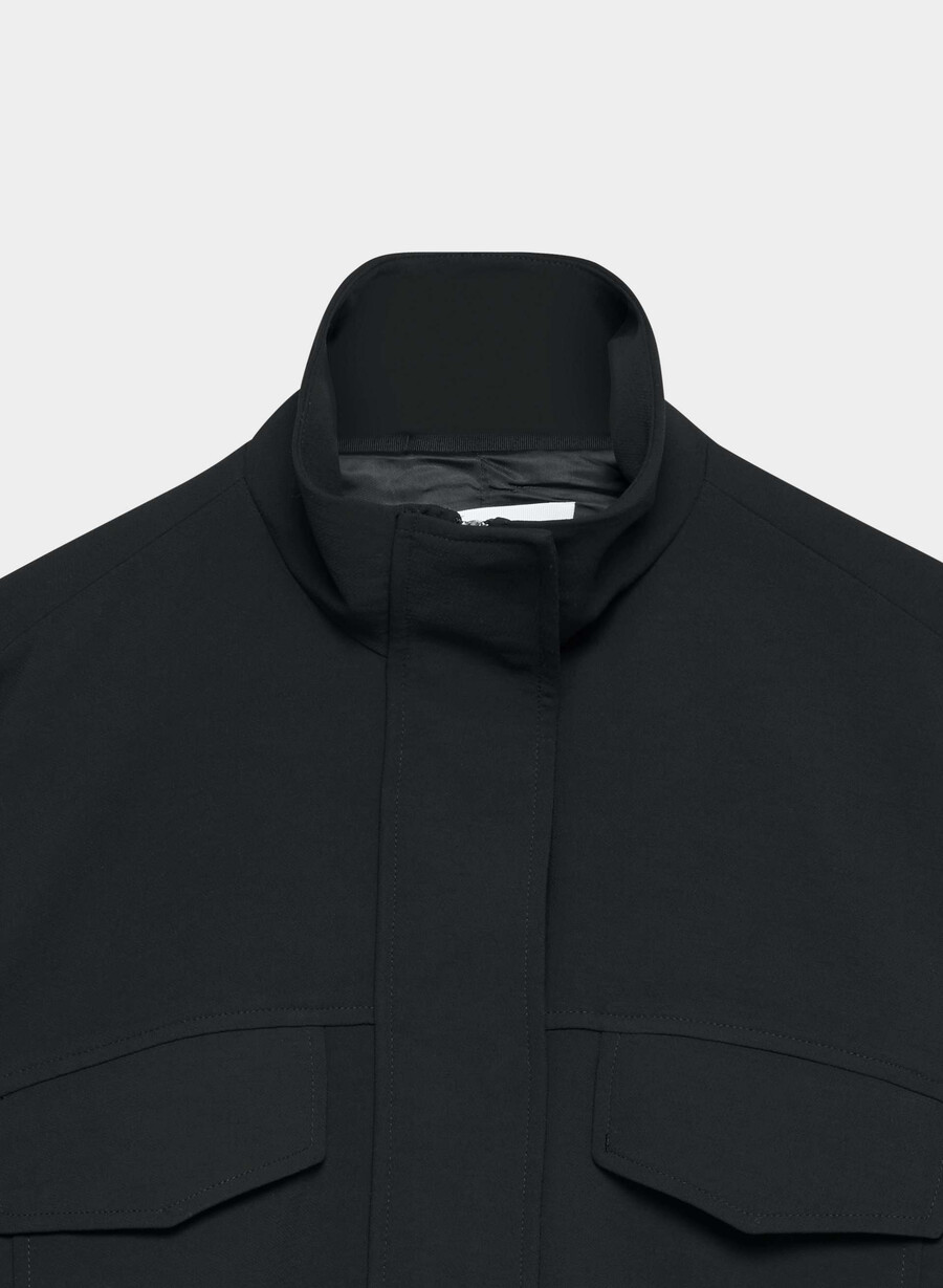 oculus jacket - crepette black