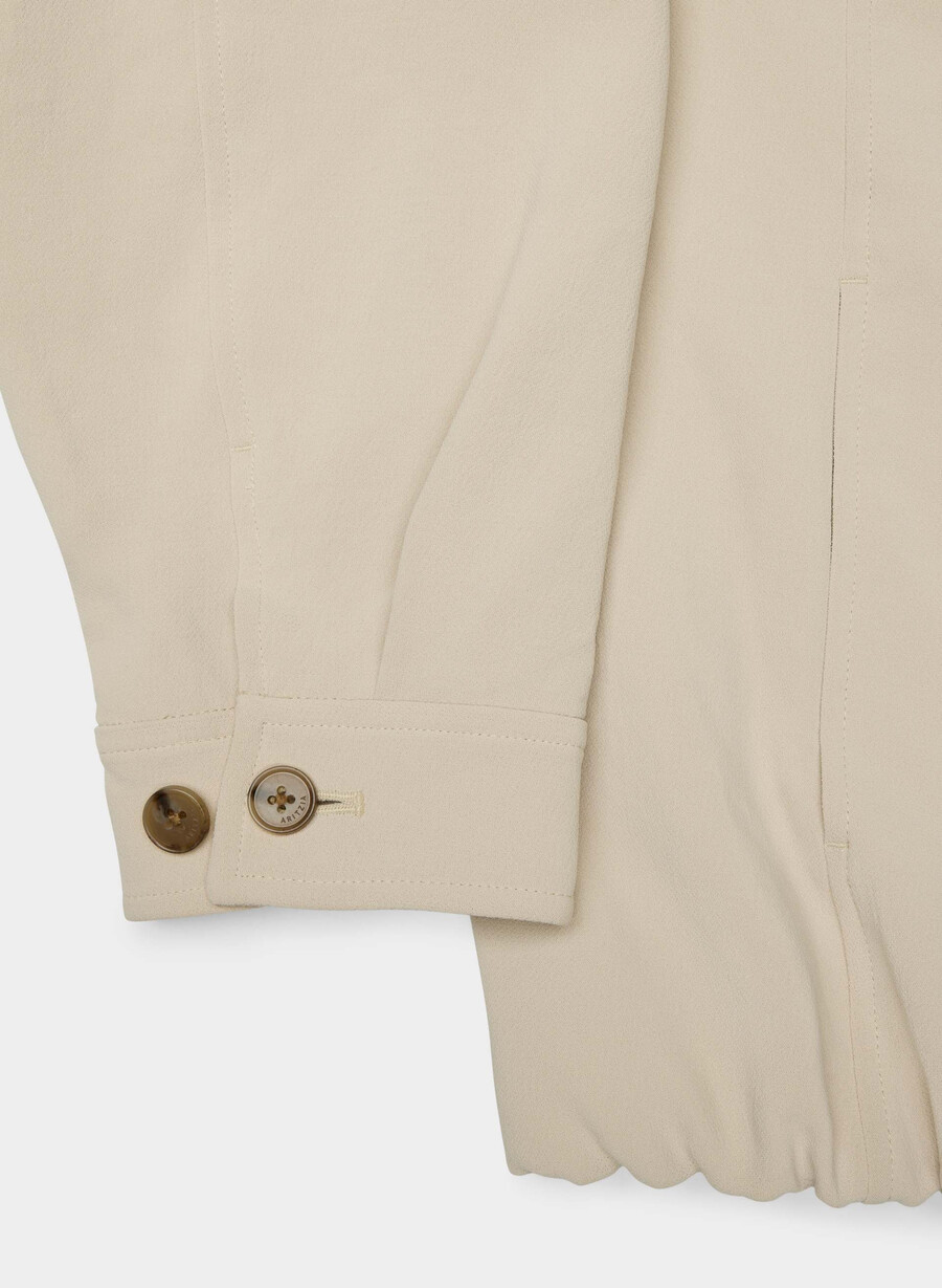 oculus jacket - crepette marcona beige