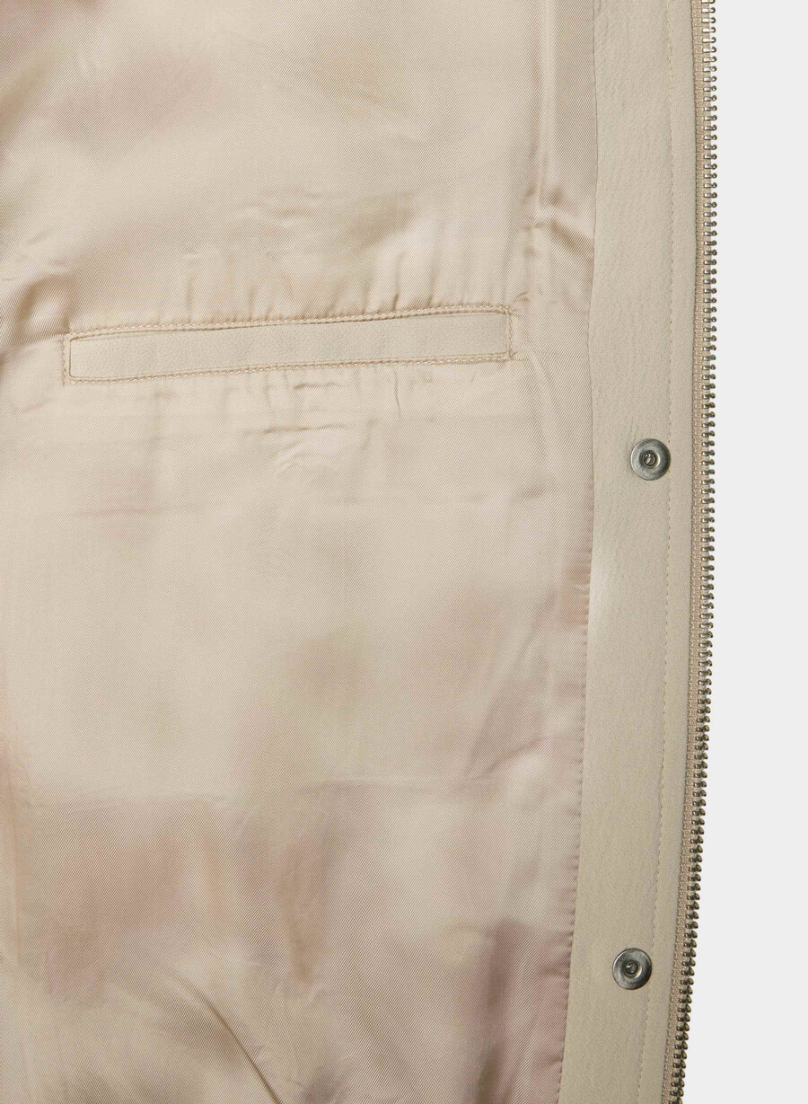 oculus jacket - crepette marcona beige
