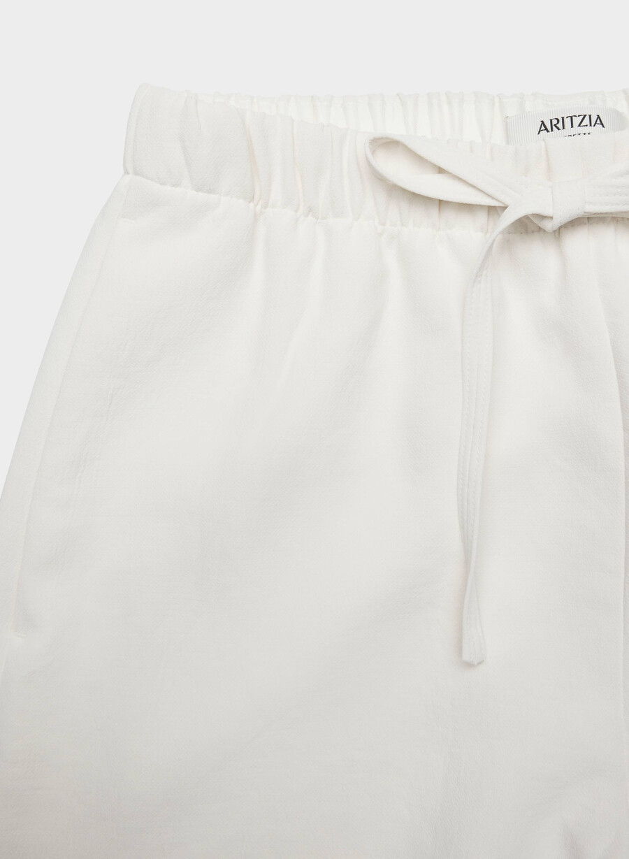 the lodge pant cropped - crepette light birch