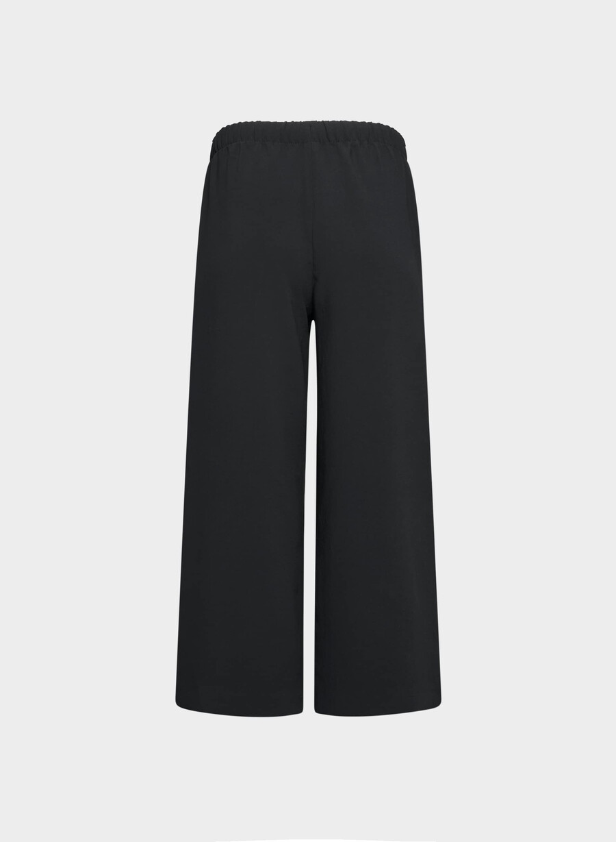 the lodge pant cropped - crepette black