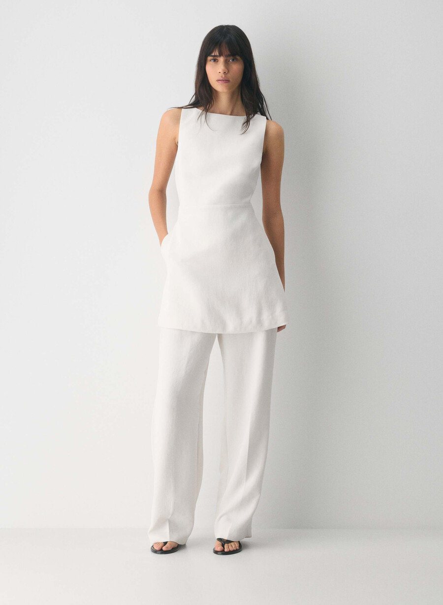 bond dress - crepette light birch