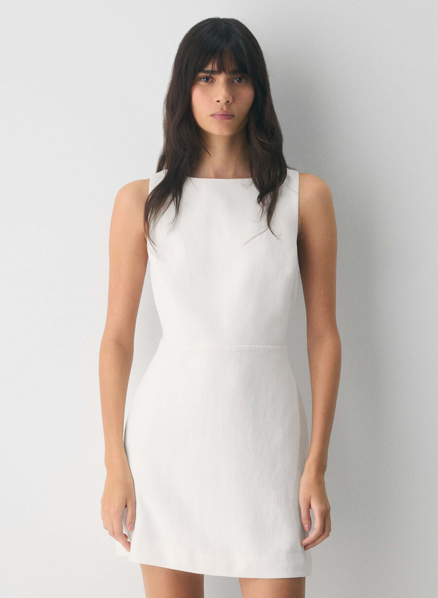 bond dress - crepette light birch