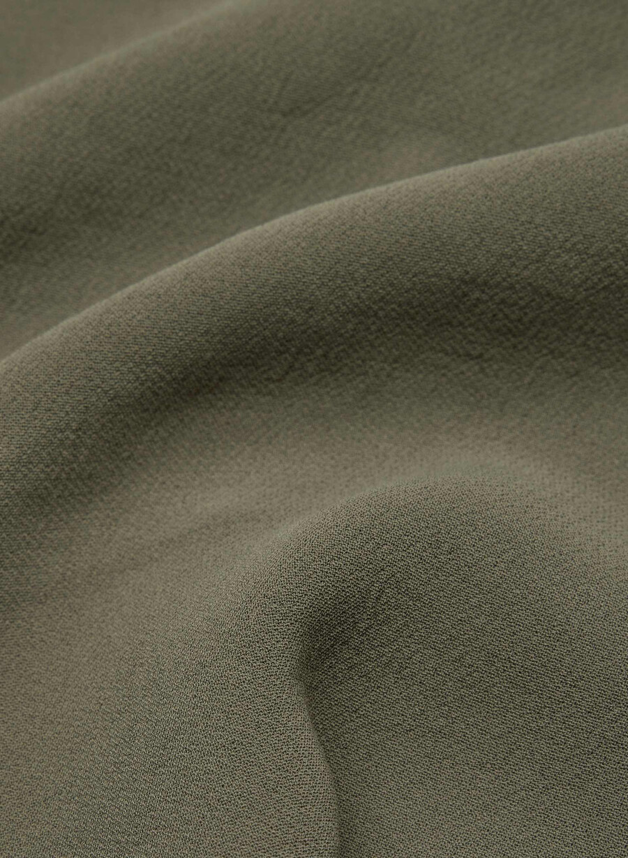 bond dress - crepette dark olive