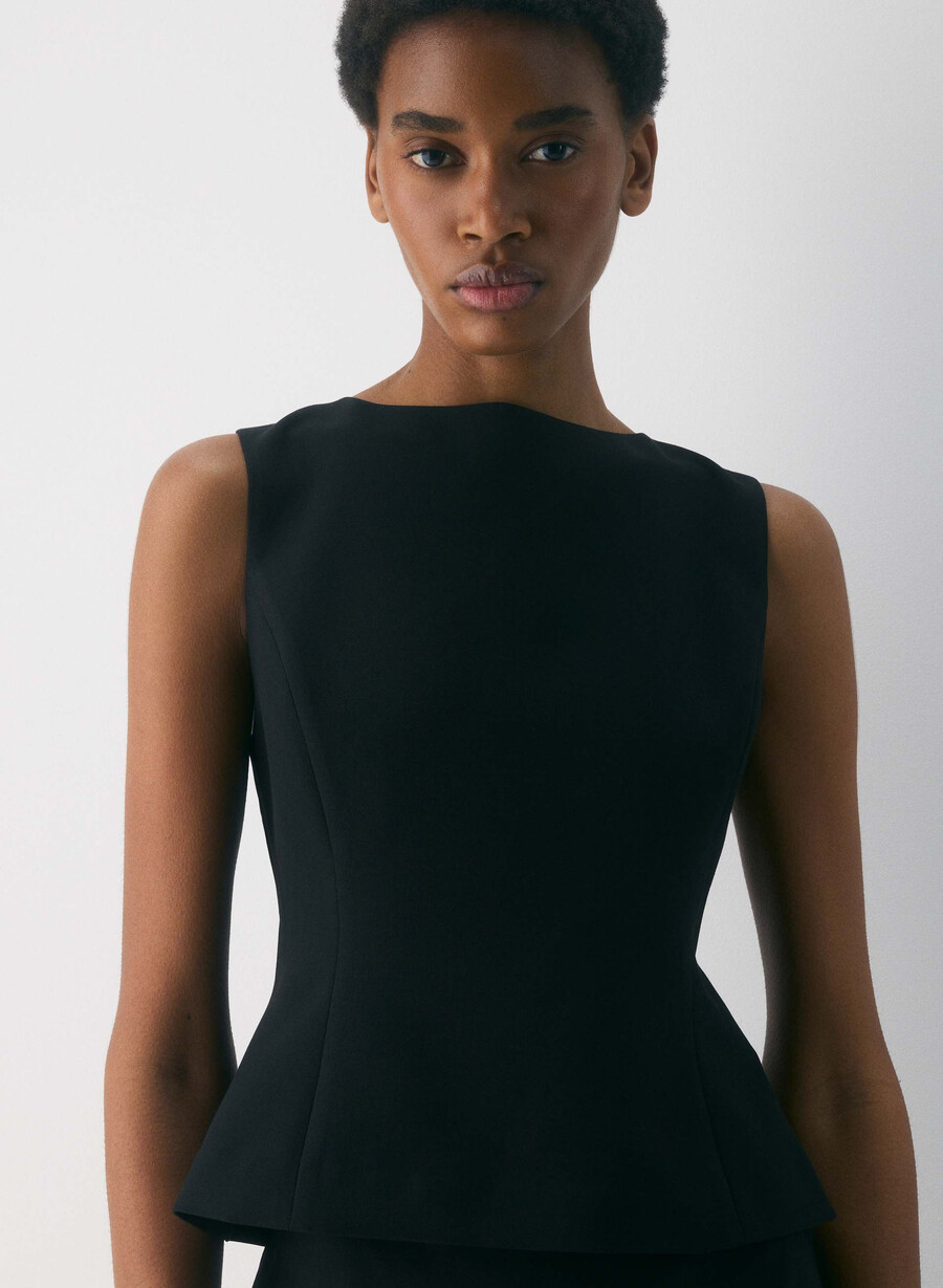 enigma top black
