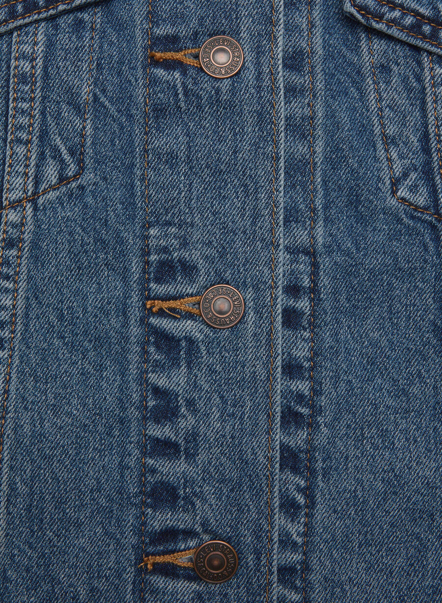 levis 90s trucker jacket dark indigo