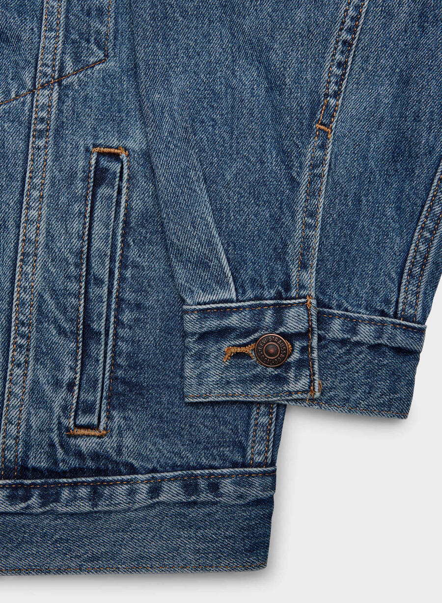 levis 90s trucker jacket dark indigo