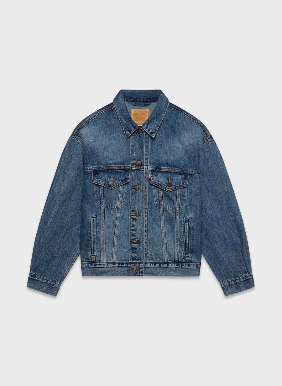 levis 90s trucker jacket dark indigo