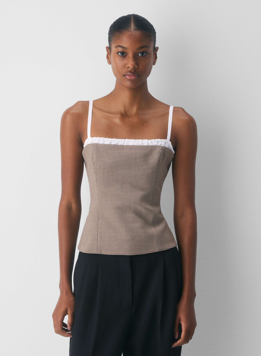 mondrian top - ressential har check mc br m b