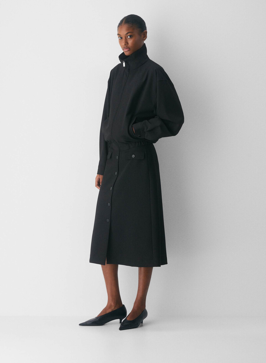 datum skirt - ressential black