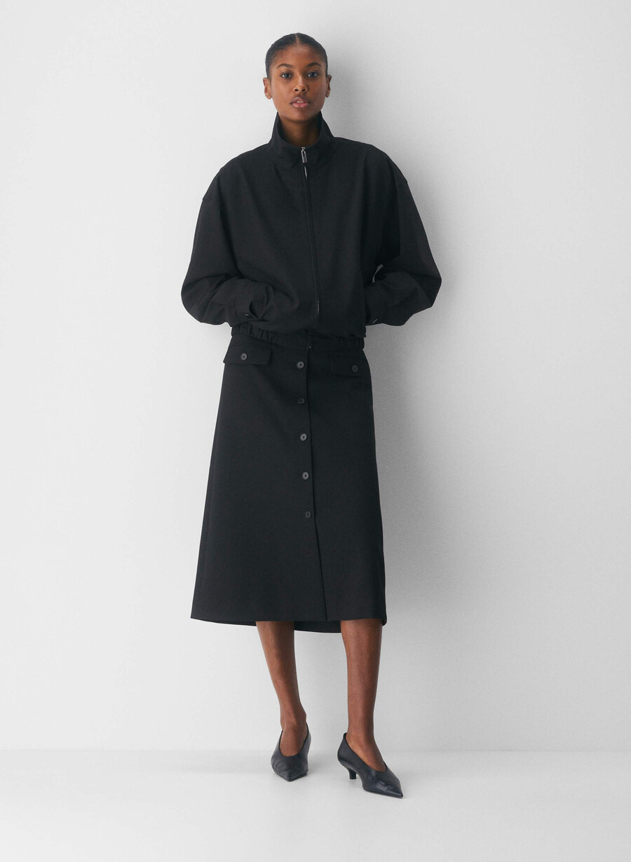 datum skirt - ressential black