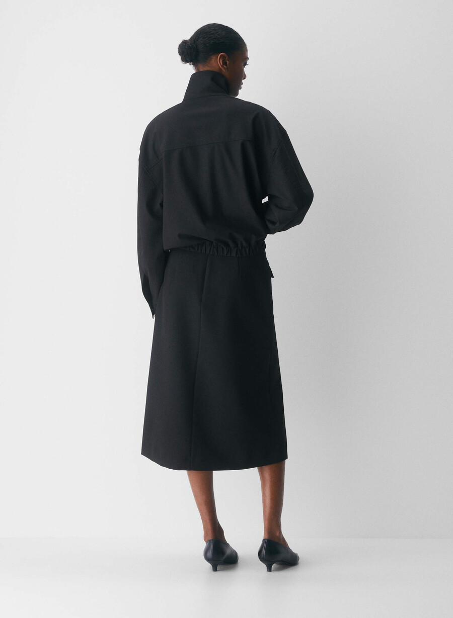 datum skirt - ressential black