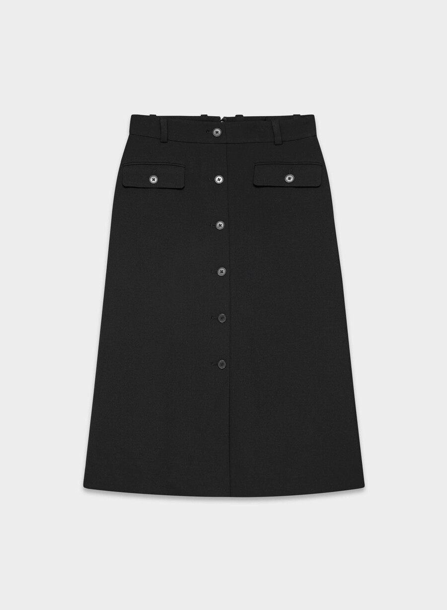 datum skirt - ressential black