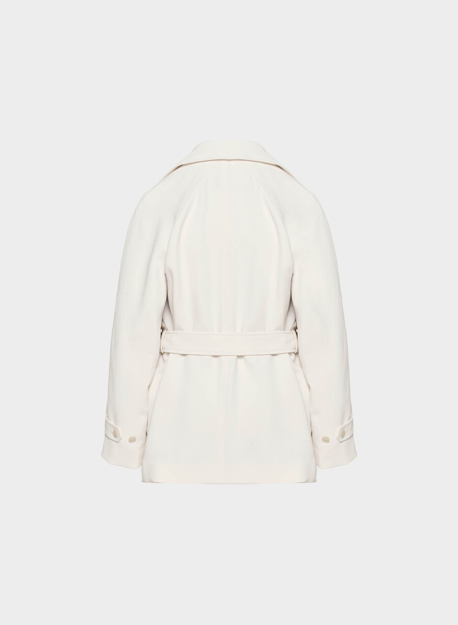 the splendor mid trench coat light birch