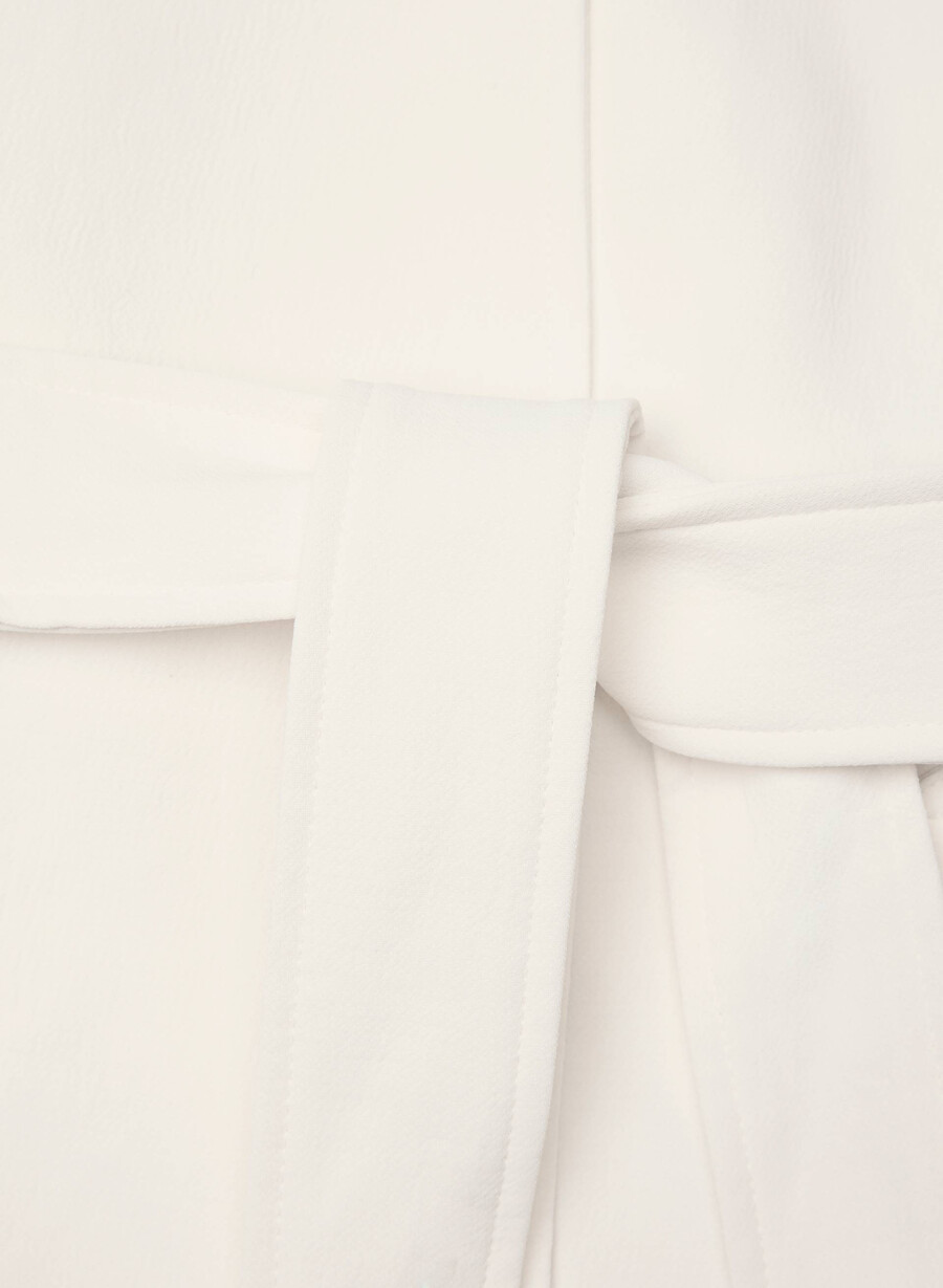 the splendor mid trench coat light birch