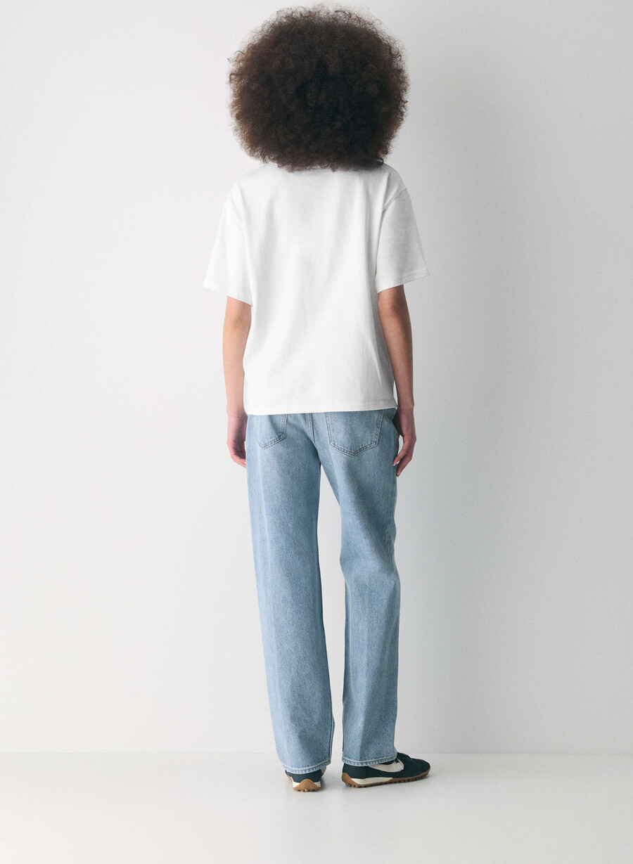 mighty cotton delta t-shirt white