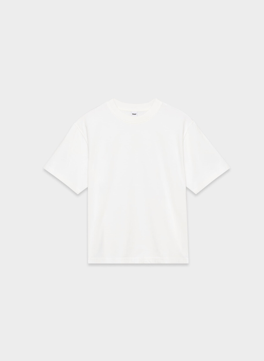 mighty cotton delta t-shirt white