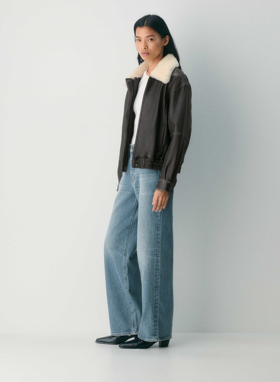 denim forum cleo relaxed hi-rise wide jean vintage medium blue