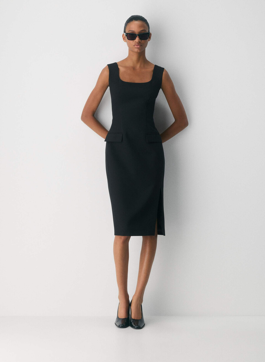 traction dress - ressential black