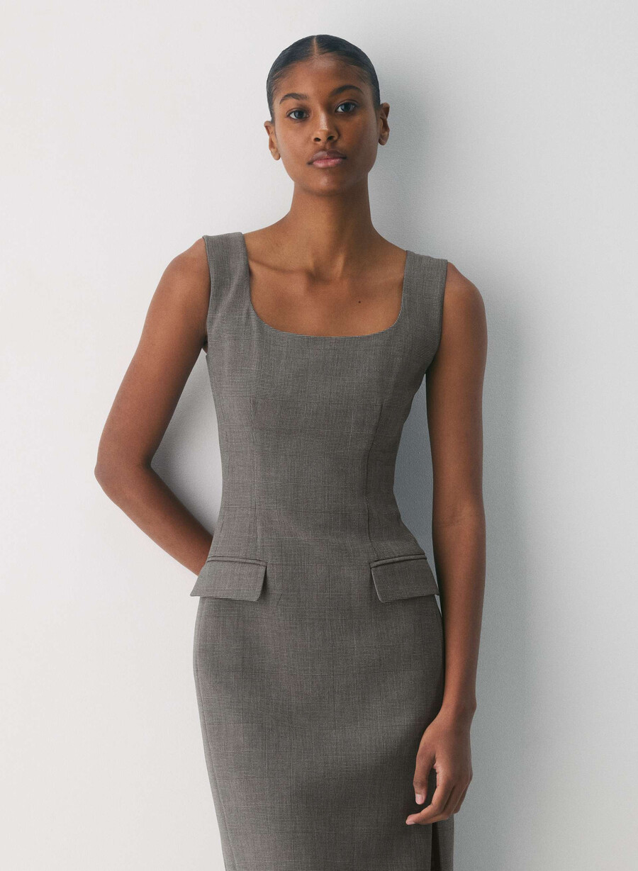 traction dress - ressential eton check h d gr m
