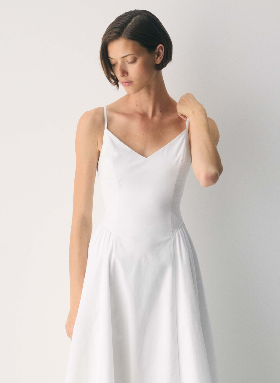 technique poplin dress mtchl strp vla bl o