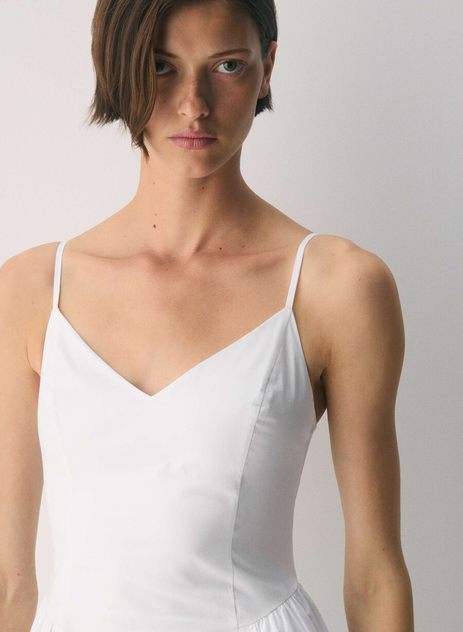 technique poplin dress mtchl strp vla bl o