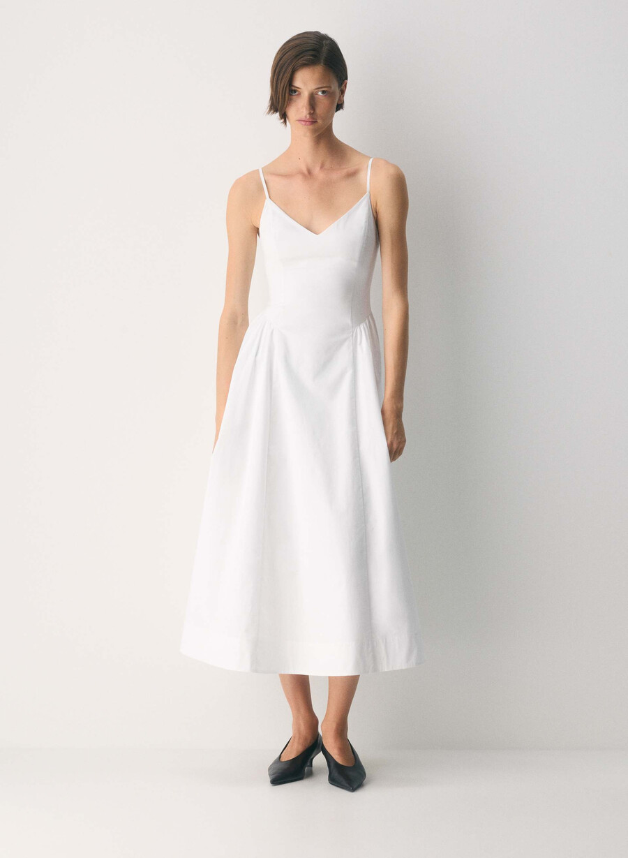 technique poplin dress mtchl strp vla bl o