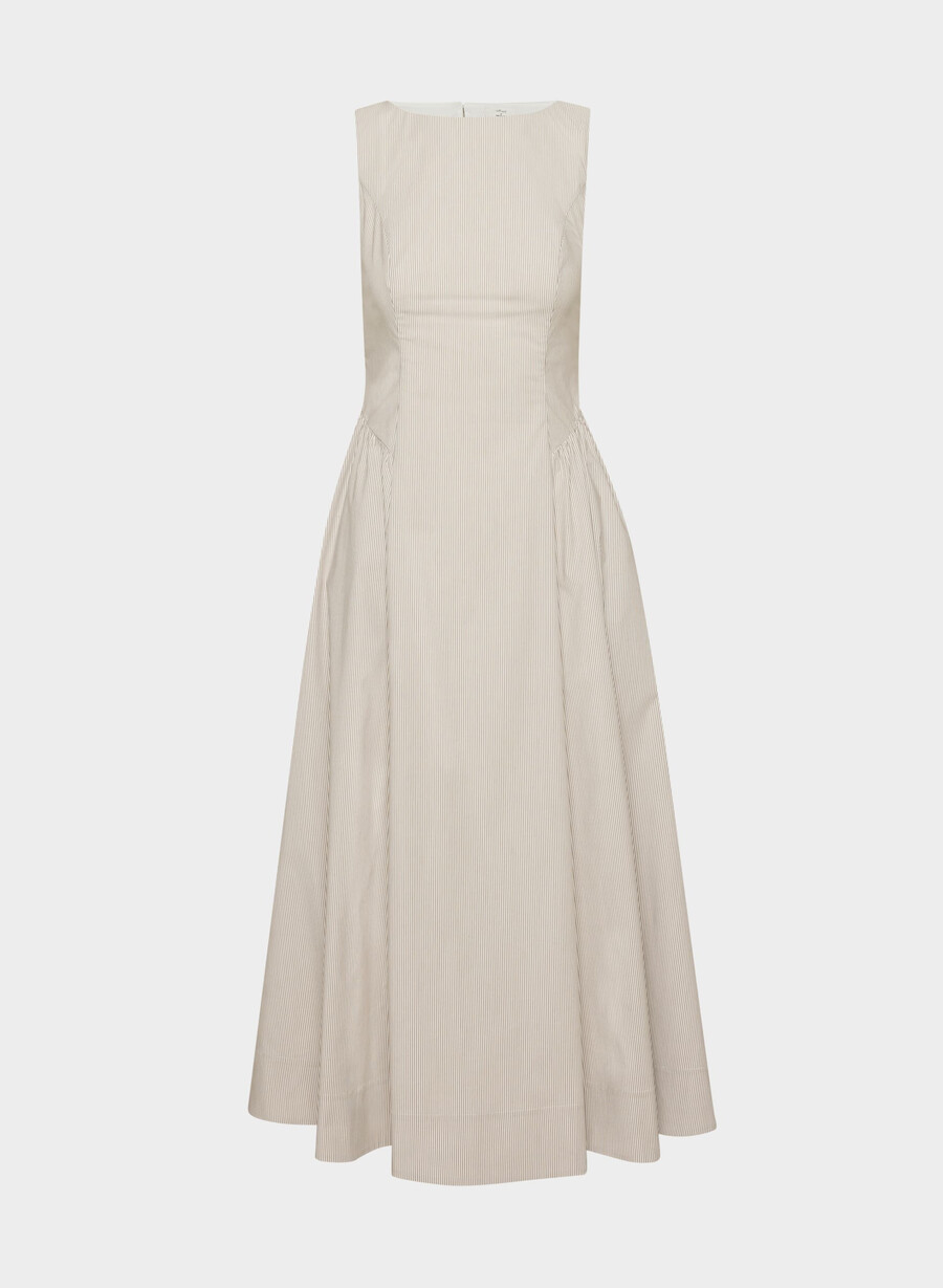 tina poplin dress ingrd strp flo brno