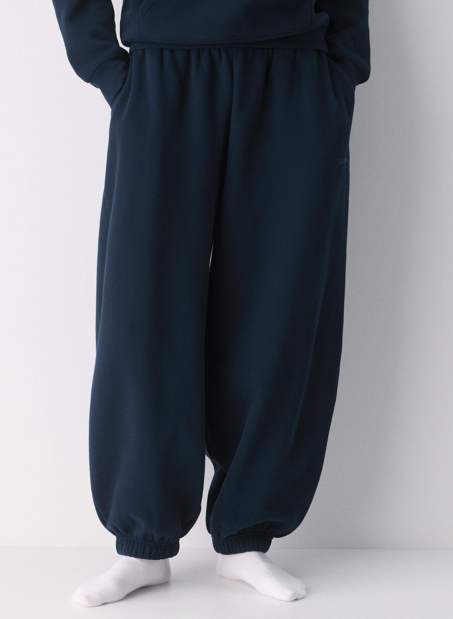 cozy sweatfleece mega balloon jogger admiral