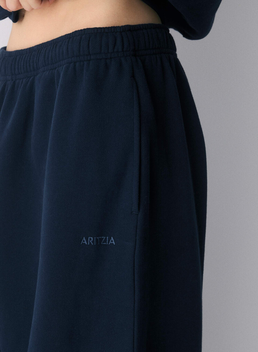 cozy sweatfleece mega balloon jogger admiral