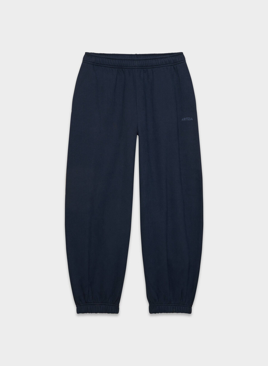 cozy sweatfleece mega balloon jogger admiral