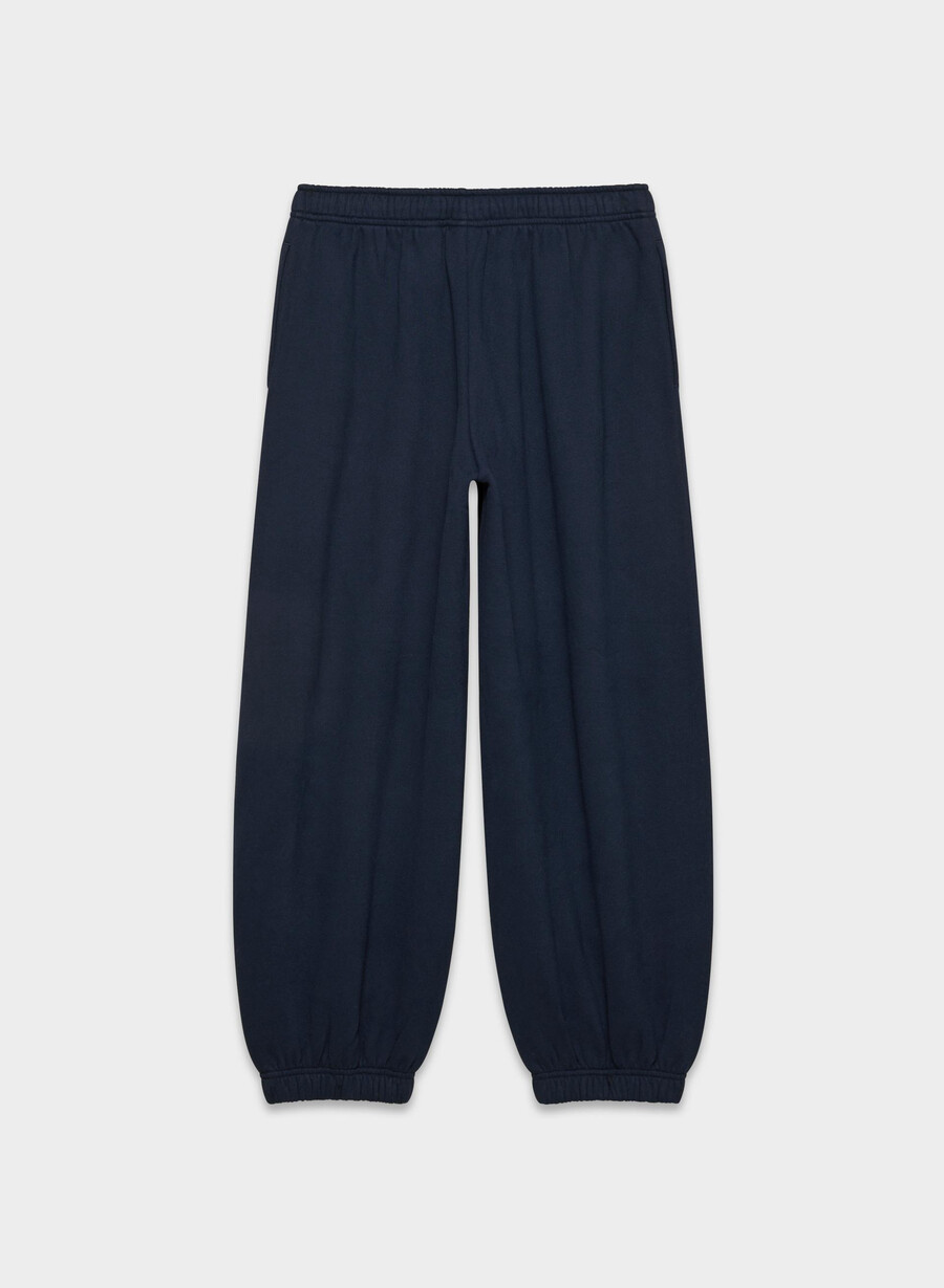 cozy sweatfleece mega balloon jogger admiral