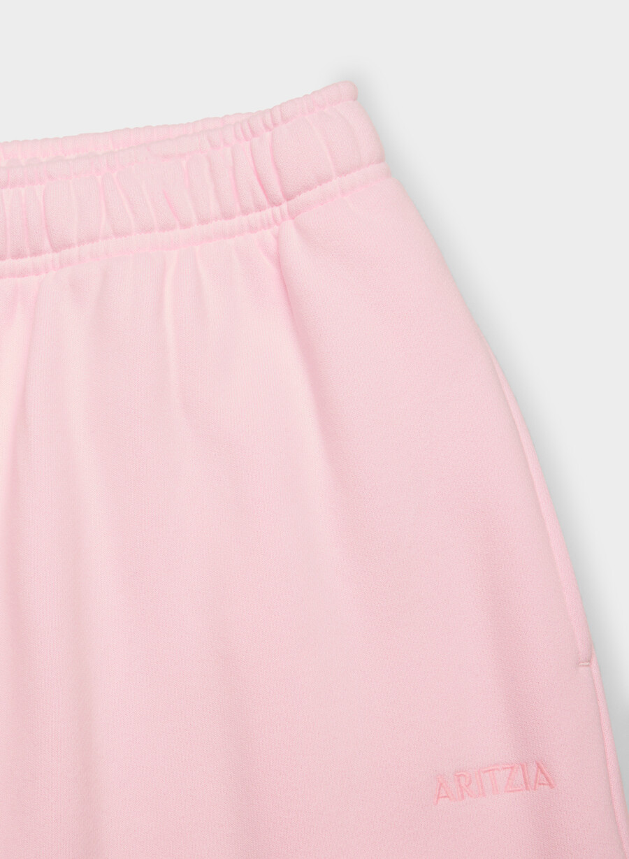 cozy sweatfleece mega balloon jogger villa pink