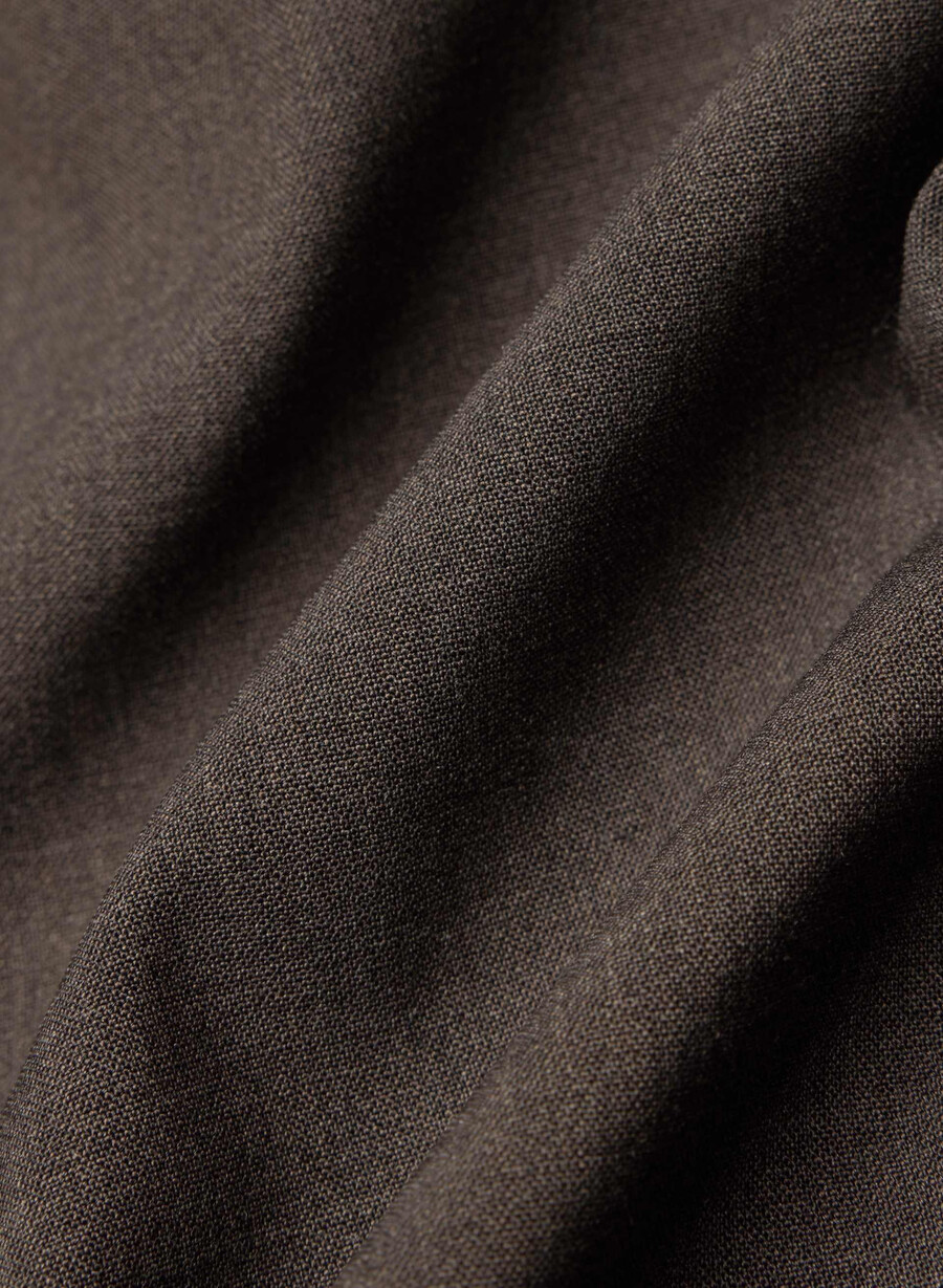 producer wool blazer heather rich mocha brn