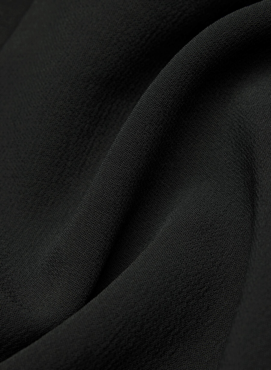 garret blazer - crepette black