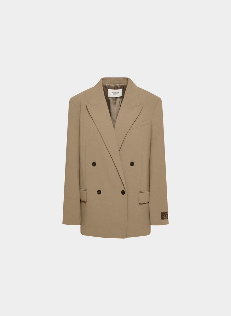 garret blazer - crepette folio brown
