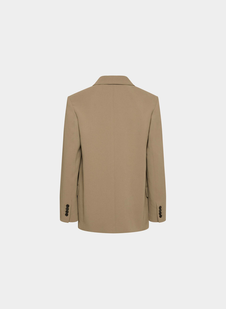 garret blazer - crepette folio brown