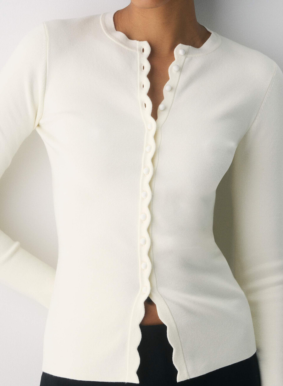 shelly cardigan - wonder yarn admiral