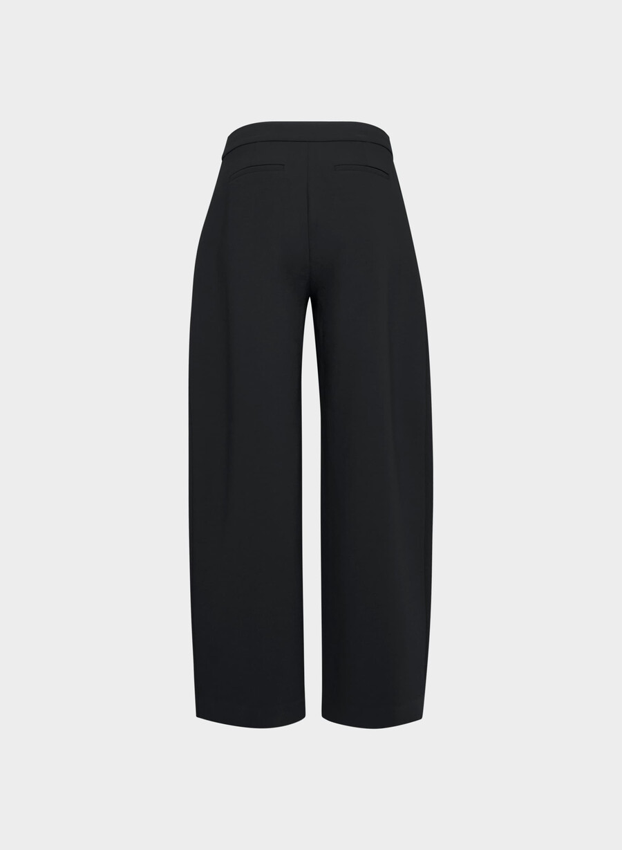 helix barrel pant - crepette black