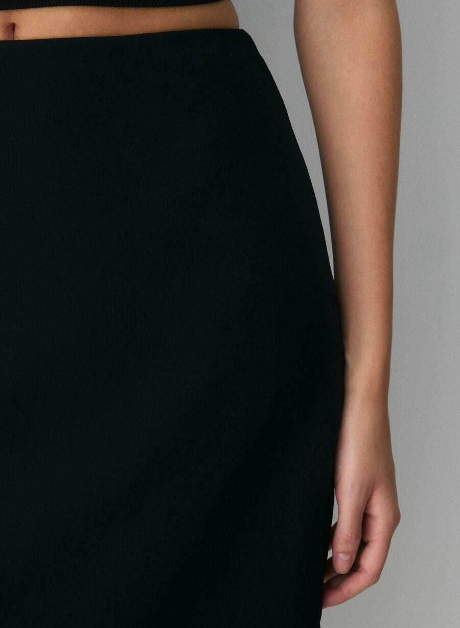 aisle skirt - crepette black