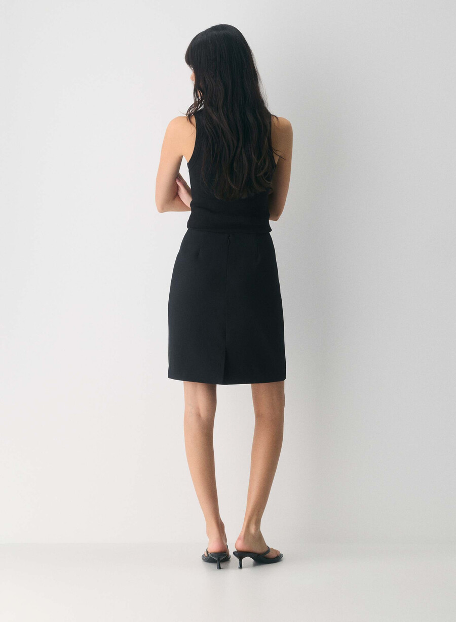 aisle skirt - crepette black