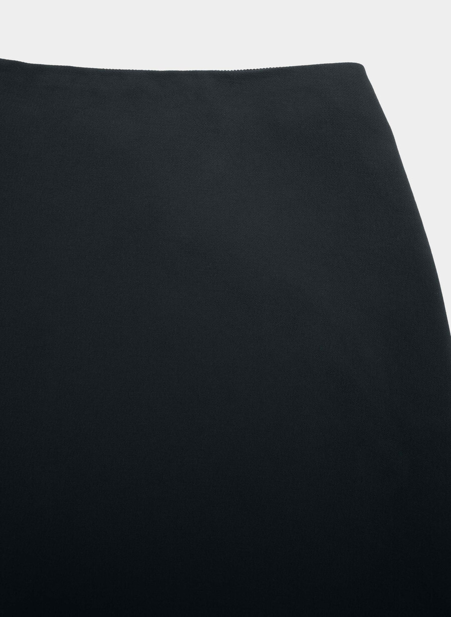 aisle skirt - crepette black
