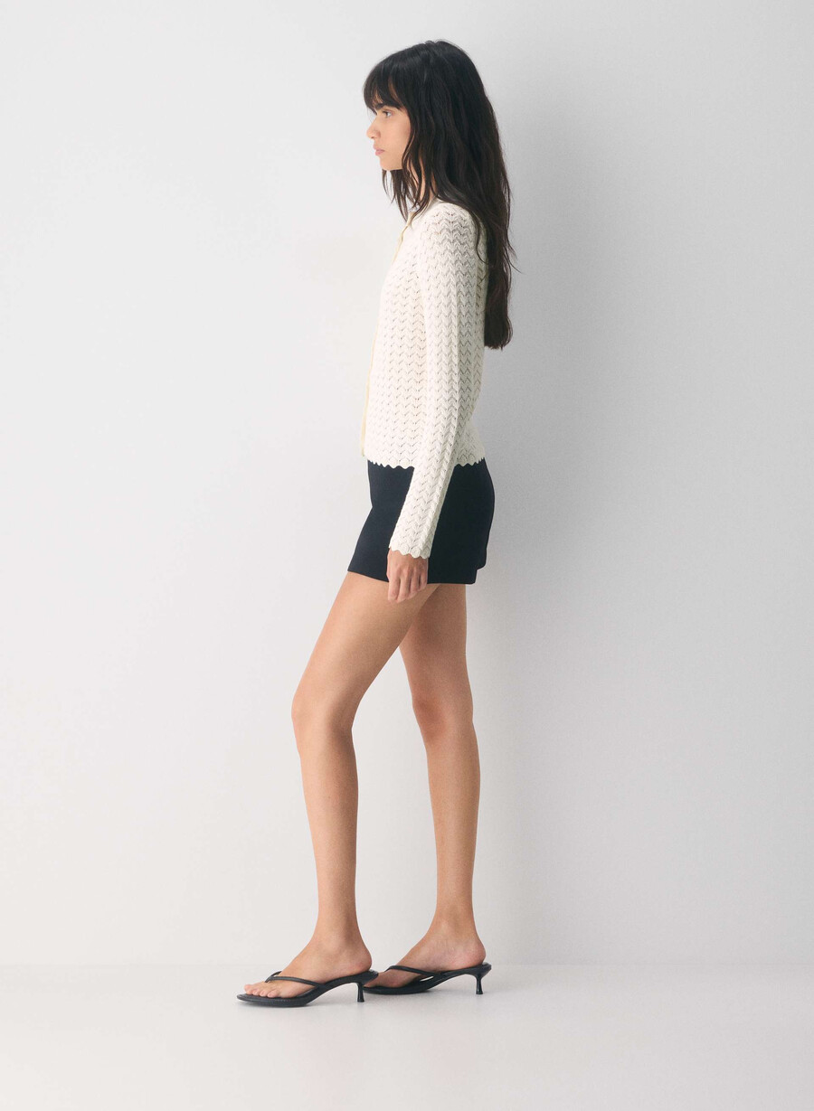 cotton charm prelusion cardigan light birch