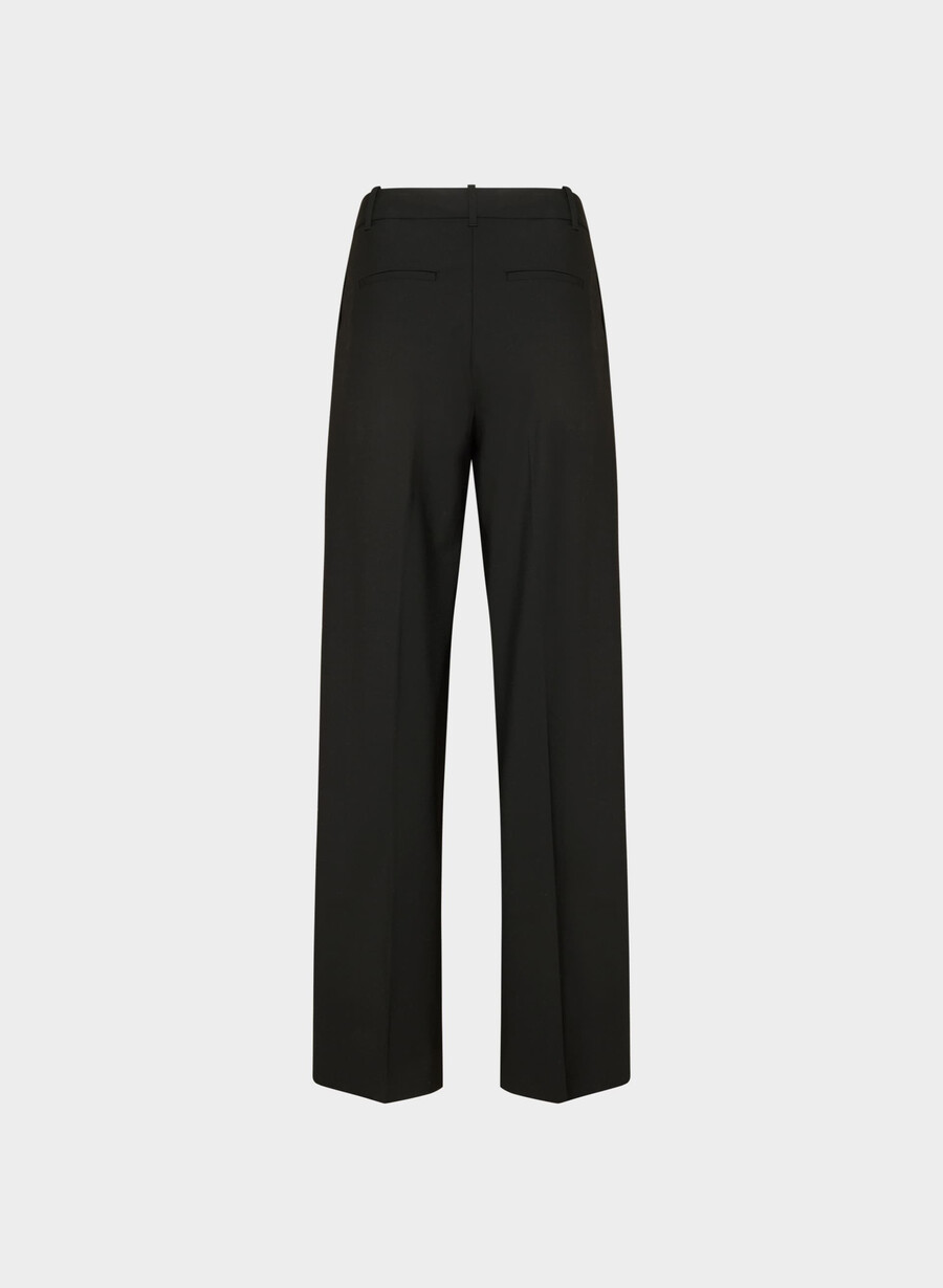 the effortless pant wool black