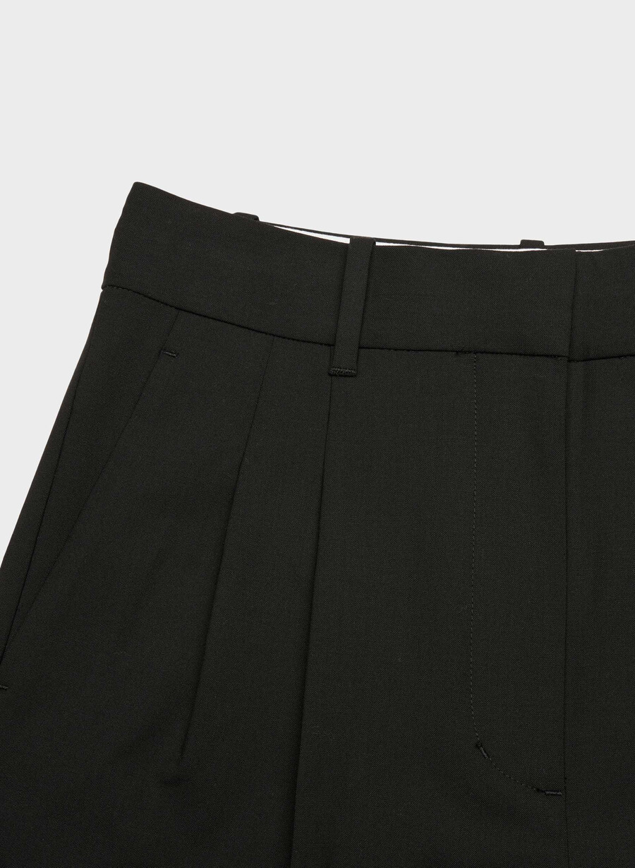 the effortless pant wool black