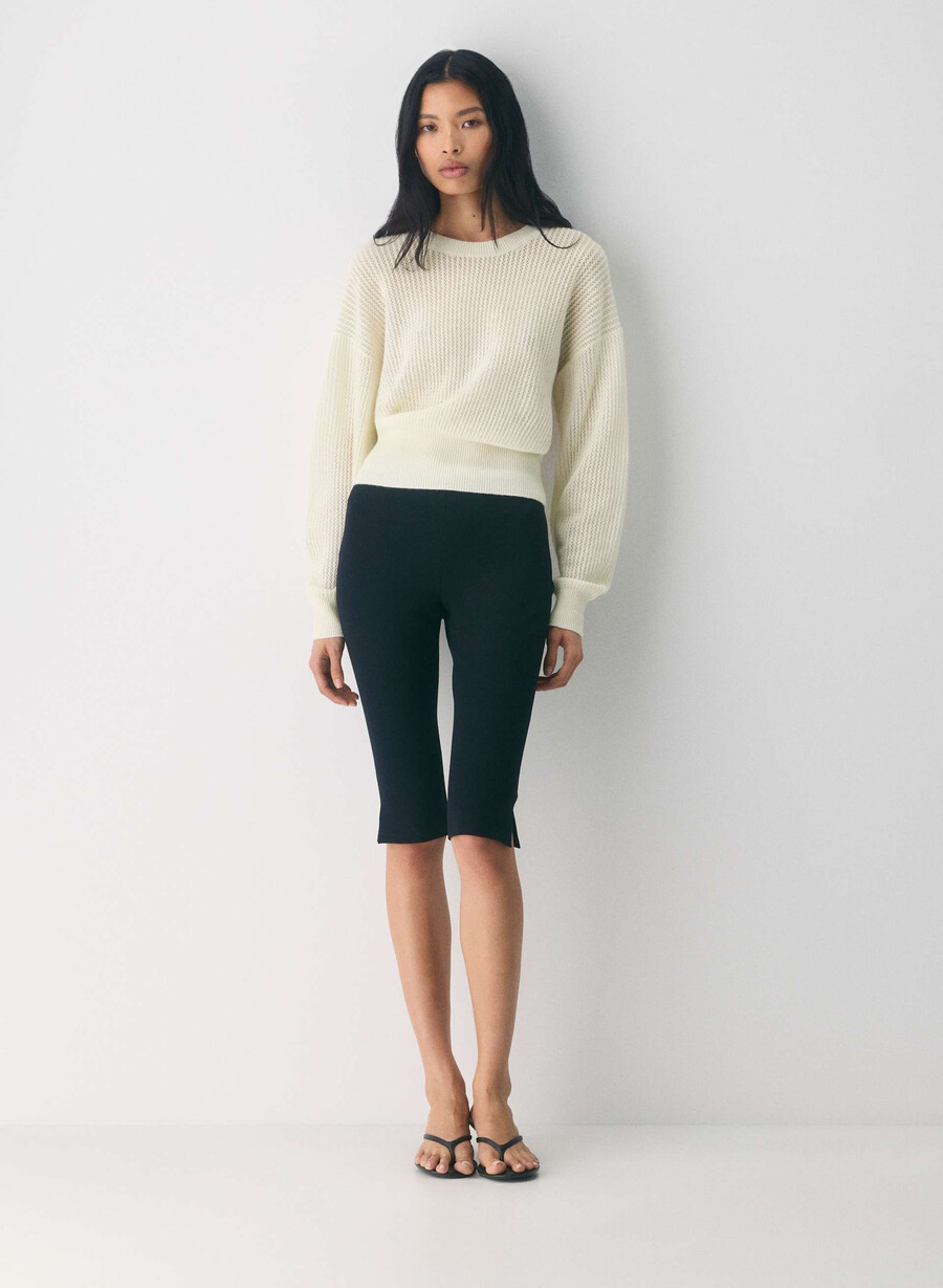 theme wool cashmere sweater light birch