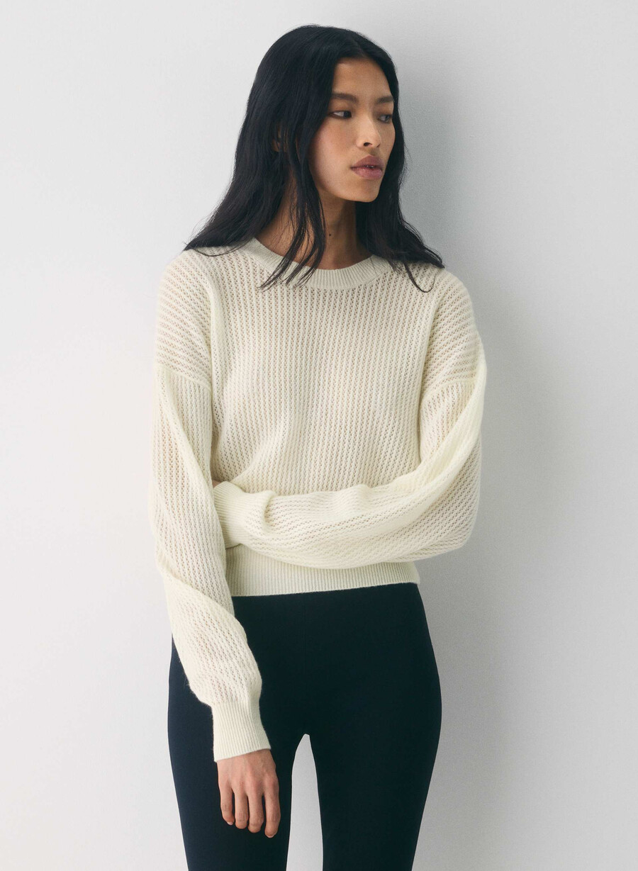theme wool cashmere sweater light birch