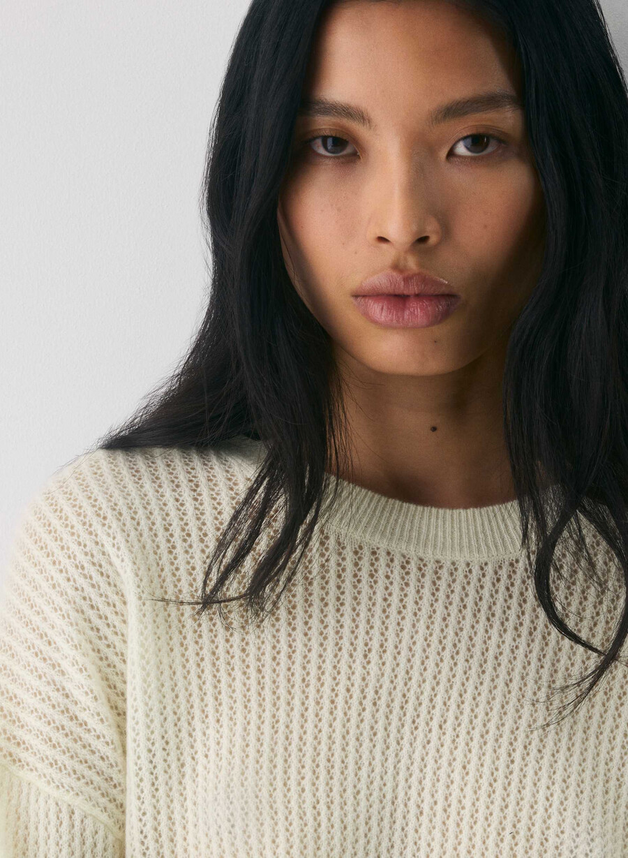 theme wool cashmere sweater light birch