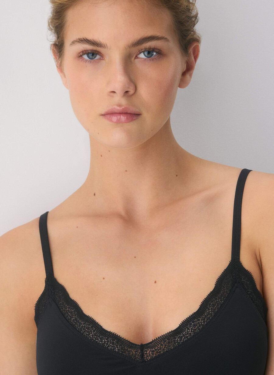original contour flirt camisole black