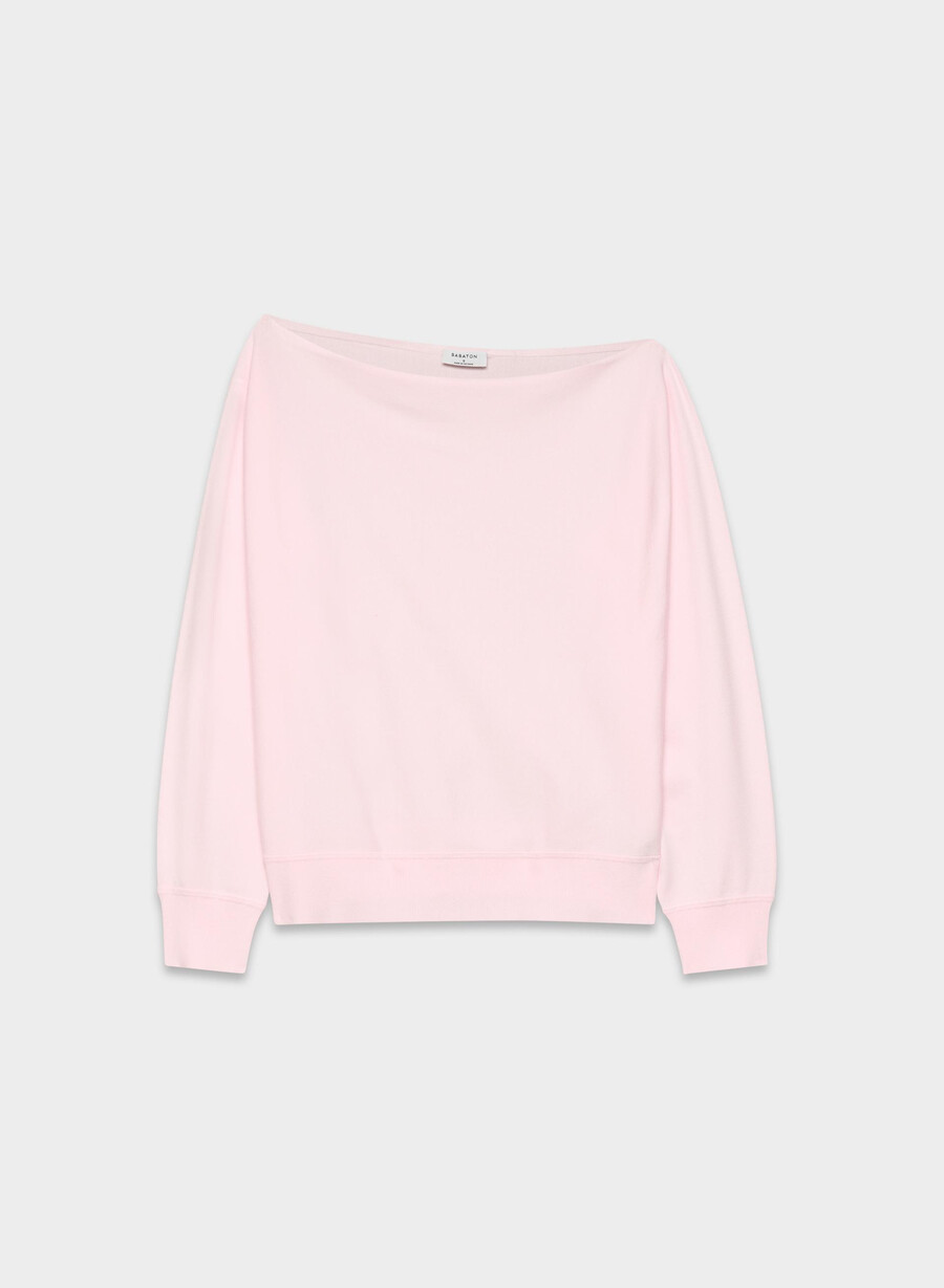 inspiration sweater - wonder yarn villa pink